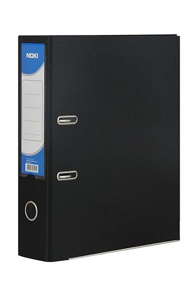 Lokal Marketing Black Wide Plastic Noki Folder - with Lighter, 1 Piece - Lkm1361-7264