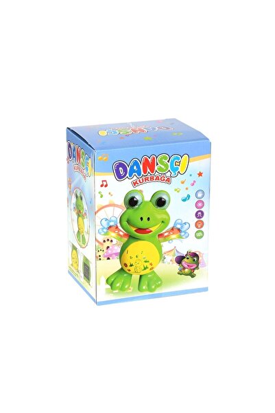 Can Ali Toys Pilli Işıklı Müzikli Danscı Kurbağa Oyuncak