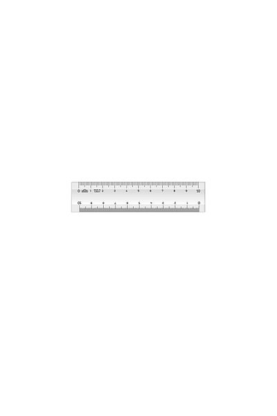 HATAS Pocket Desimeter 10cm Ruler