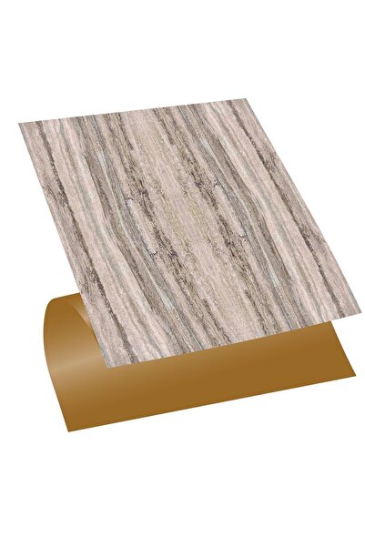 TİNK Kendinden Yapışkanlı Kesilebilir Mermer 016 Desenli Pvc Karo 30x30 Cm (5...