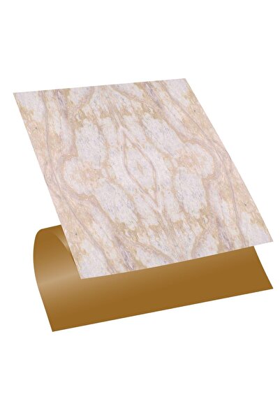 TİNK Kendinden Yapışkanlı Kesilebilir Mermer 019 Desenli Pvc Karo 30x30 Cm (5...