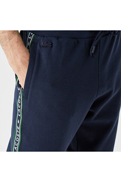 Lacoste Erkek Regular Fit Baskılı Lacivert Eşofman Altı