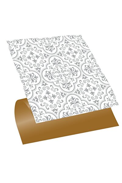 TİNK Kendinden Yapışkanlı Gri Motifli Desenli Pvc Karo 30x30 Cm (56 Adet) 5m2