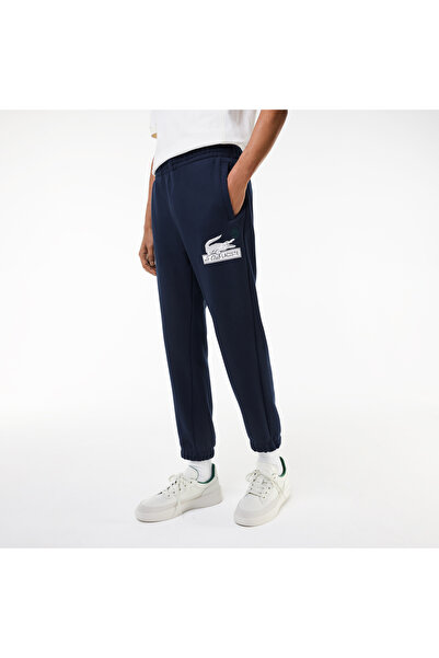 Lacoste Neo Heritage Erkek Regular Fit Organik Pamuk Lacivert Eşofman Altı