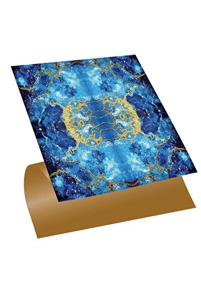 TİNK Kendinden Yapışkanlı Silinebilir Mermer 004 Desenli Pvc Karo 30x30 Cm (5...