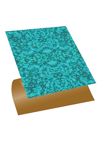 TİNK Kendinden Yapışkanlı Kesilebilir Mermer 006 Desenli Pvc Karo 30x30 Cm (1...
