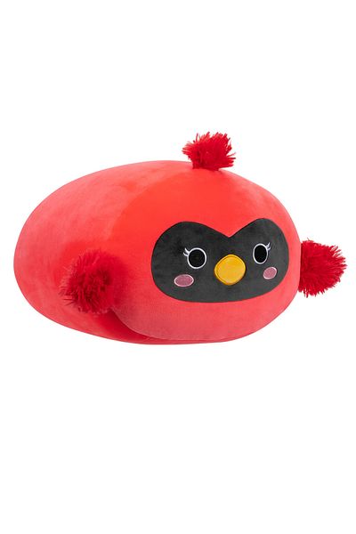 Squishmallows Squishmallows Rainbow Cazlan The Red Cardinal Stackable Plush Toy 12in