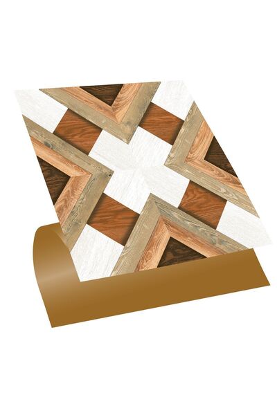 TİNK Kendinden Yapışkanlı Ahşap 006 Desenli Pvc Karo 30x30 Cm (11 ADET) 1 M²