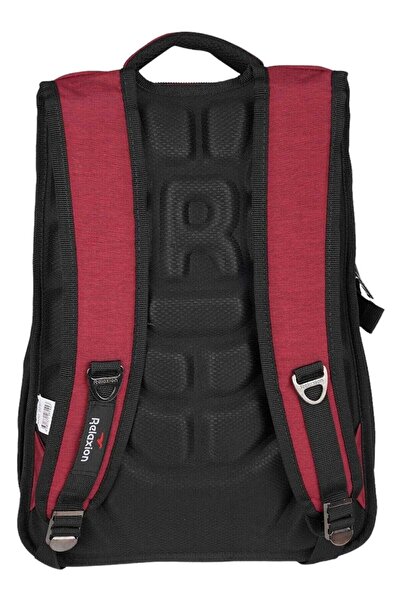 Relaxion 2237 School Backpack Claret Red