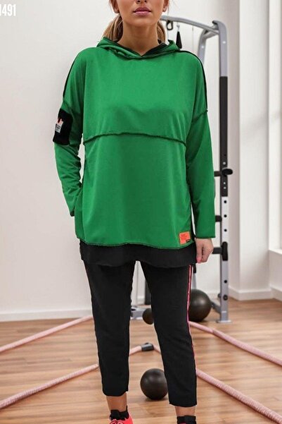 Mossta Green Long Sleeve Two Thread Set