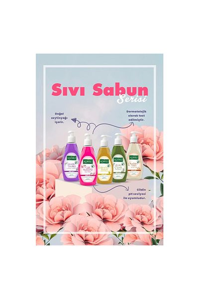 Komili Liquid Soap Meeting Package - 5 X 400 ml