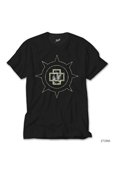 WAKHA Rammstein S Pike Logo crna majica