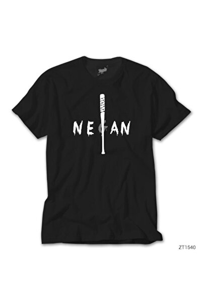 WAKHA Tricou negru The Walking Dead Negan Lucille