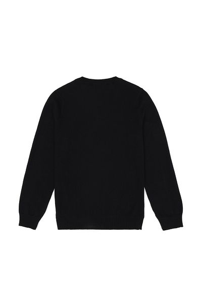 U.S. Polo Assn. Pulover de bază negru pentru băiat 50269415 -VR046
