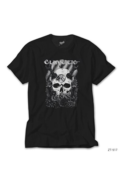 WAKHA Tricou negru Eluveitie The Antlered One M