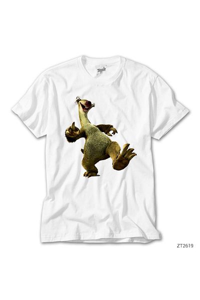 CrowsGate Ice Age Sid 2 White T-Shirt