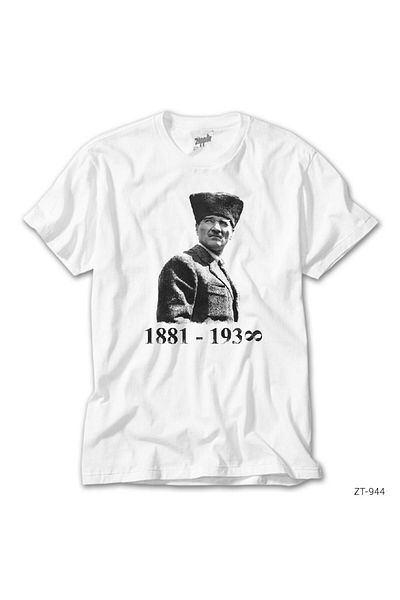 CrowsGate Ataturk 1938 White T-Shirt