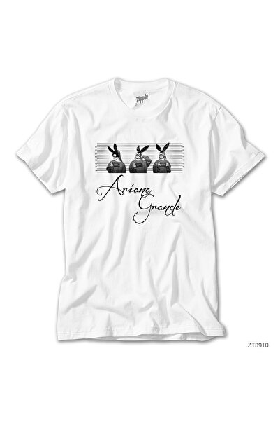 Generic Brand تيشيرت اريانا غراندي الأبيض للاستفسار