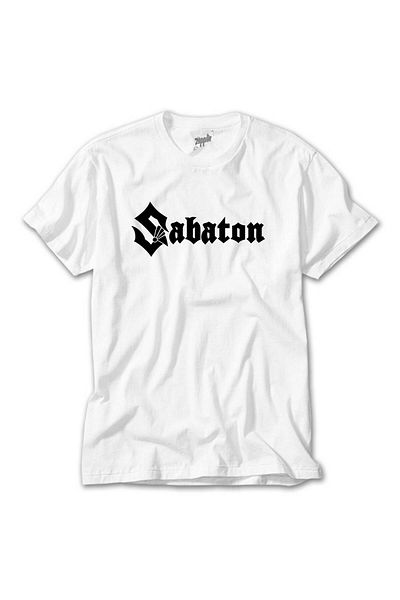 CrowsGate Sabaton Logo White T-Shirt