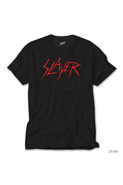 WAKHA Μπλουζάκι Slayer Logo Μαύρο XS