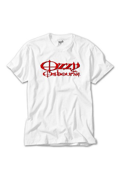 CrowsGate Ozzy Osbounre Blood White T-Shirt