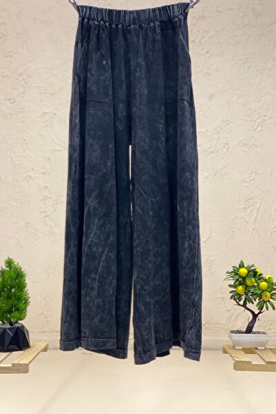 sahnemoda Штани з широкими штанинами та кишенями з боків