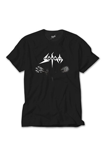 Liyada Tricou Sodom Twin Gas negru