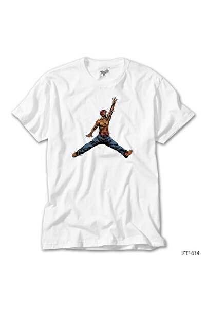 WAKHA تيشيرت توباك كينج مان الأبيض