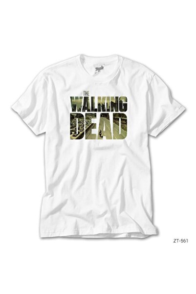 WAKHA Tricou alb pentru femei The Walking Dead Beginning