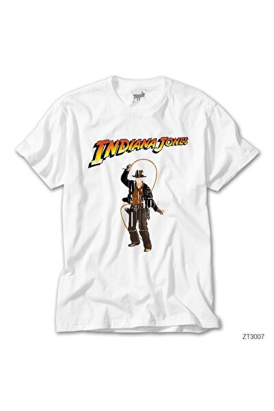 WAKHA Λευκό μπλουζάκι Indiana Jones Advantures