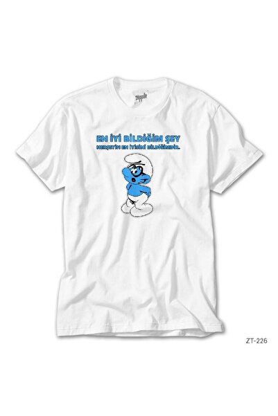 WAKHA Bilgin Cute White T-Shirt