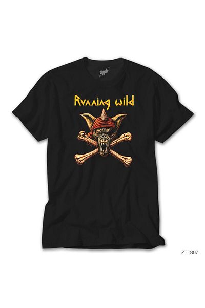 Z zepplin Running Wild Best Of Adrian Black T-Shirt
