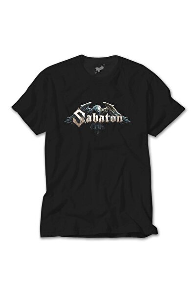 Liyada Μπλουζάκι Sabaton Eagle Μαύρο