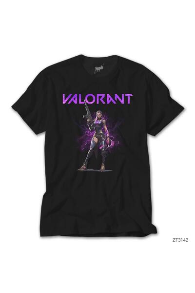 WAKHA فال.تيشيرت رينا الأسود