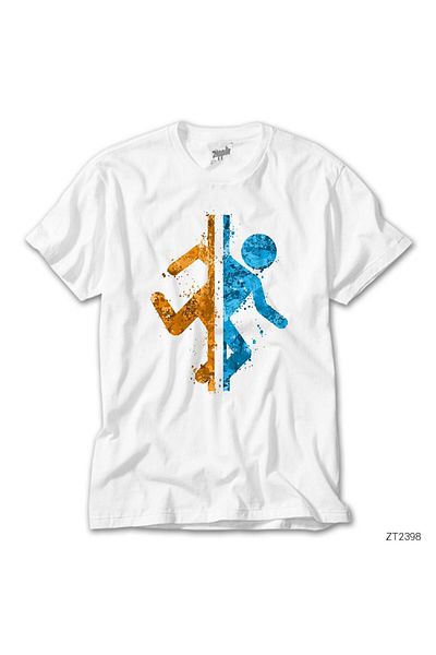 CrowsGate Portal 2 Co Op White T-Shirt