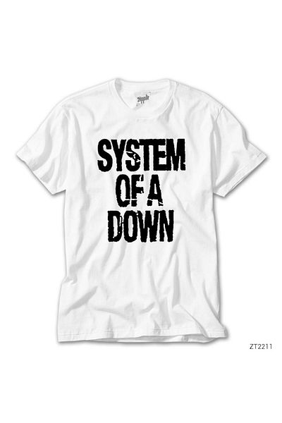 CrowsGate System of a Down White T-shirt