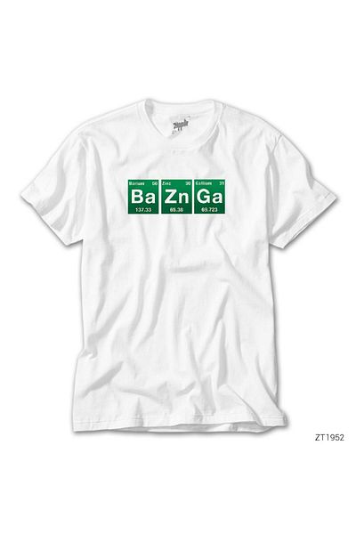 CrowsGate Bazinga Elements White T-Shirt