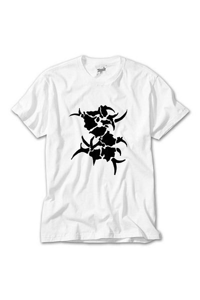 CrowsGate Sepultura Logo White T-Shirt