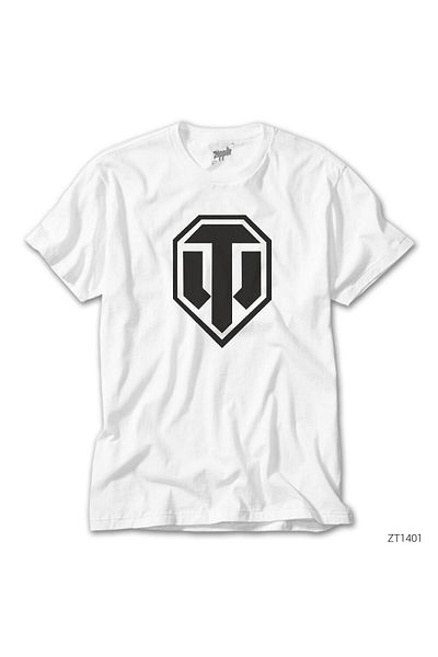 CrowsGate World of Tanks Logo White T-Shirt