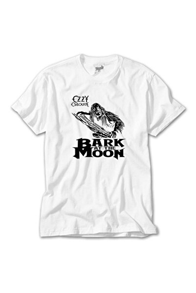 Generic Brand Ozzy Osbounre Bark At The Moon White T-Shirt