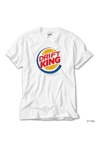 CrowsGate Drift King 1 White T-Shirt