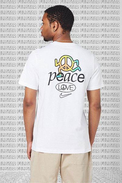 Nike Αθλητικά ρούχα Peace Love Ανδρικό μπλουζάκι με κοντό μανίκι