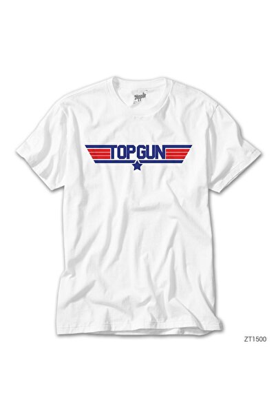 CrowsGate Λευκό μπλουζάκι Topgun