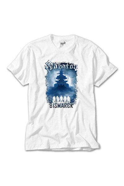 Liyada Tricou alb Sabaton Bismarck