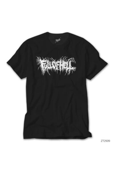 WAKHA Tricou negru Full of Hell