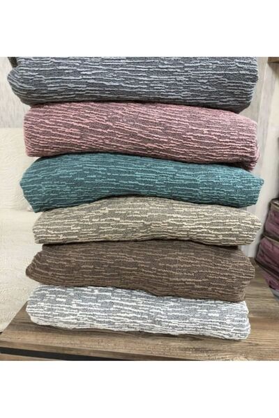 BTF HOME Jakarlı Düz Desen 3 Kişilik Lastikli Koltuk Kılıfı Çekyat Koltuk Örtüsü Streç Esnek kanepe kılıfı