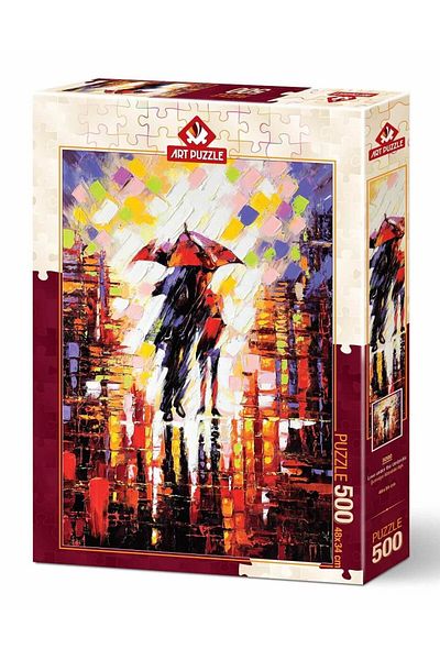 Art Puzzle 500 Piece Love Puzzle under Umbrella - 5090