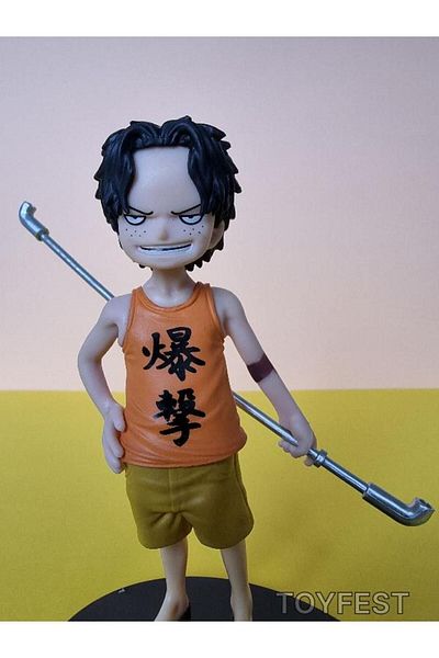 TOYFEST أنيمي قطعة واحدة الشباب Portgas Dمجسم نموذج الآس - 13 سم
