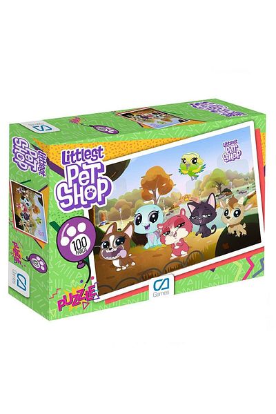 TOYFEST Littlest Pet Shop - أحجية تحتوي على 100 قطعة