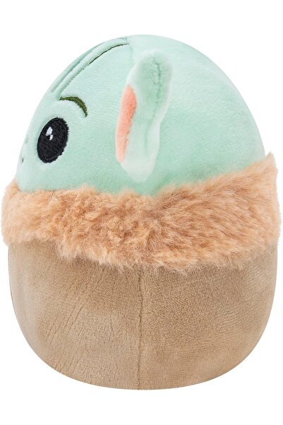 TOYFEST Mandalorian Baby Yoda Squishmallows - Soft Plush Figure, 25 Cm
